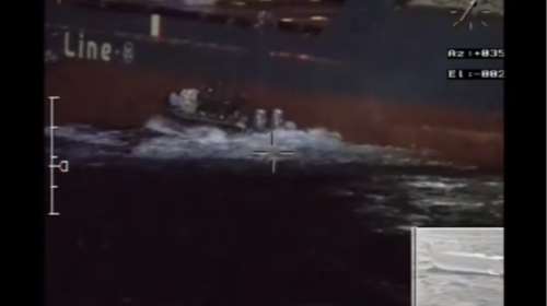 Βίντεο- Το ρεσάλτο του Λιμενικού στο πλοίο με τα ναρκωτικά