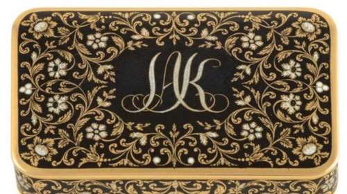 Στο σφυρί η χρυσή ταμπακιέρα του Ιωάννη Καποδίστρια