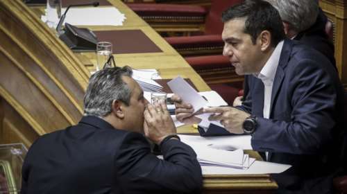 Δύο γραμμές ξανά στη συγκυβέρνηση με αφορμή τα ελληνοτουρκικά