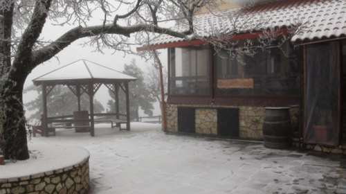 Το έστρωσε στην Πάρνηθα - βίντεο από το Μπάφι