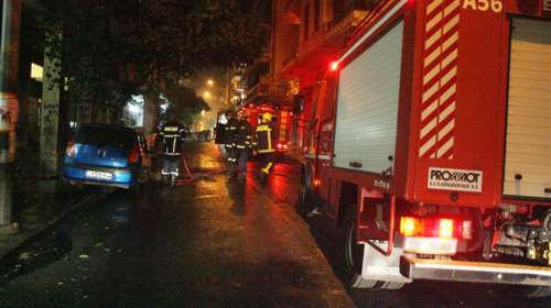 Ένας νεκρός από φωτιά σε διαμέρισμα της Θεσσαλονίκης