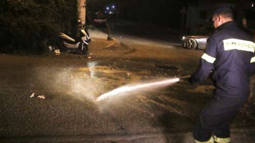 Αιγάλεω: Τροχαίο με νεκρό αναβάτη μηχανής και δύο τραυματίες