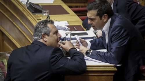 Εκνευρισμός σε κυβέρνηση και ΣΥΡΙΖΑ από τις ακροβασίες των ΑΝΕΛ