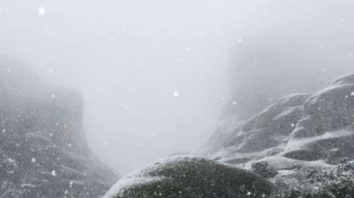 Στην Καλαμπάκα η «Σοφία» - «Κρύφτηκαν» οι βράχοι στα Μετέωρα