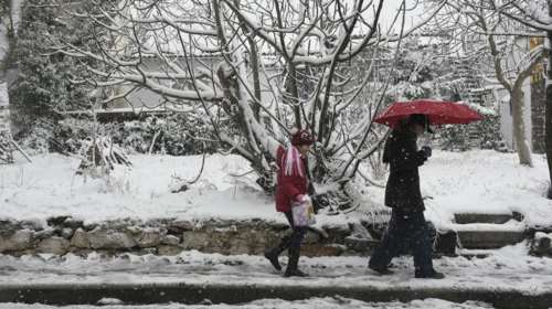 Στα λευκά η χώρα από τη «Σοφία» -Πτώση θερμοκρασίας &amp; παγετός