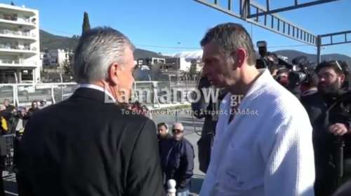 O Απόστολος Γκλέτσος βούτηξε για τον Σταυρό και μετά τσακώθηκε