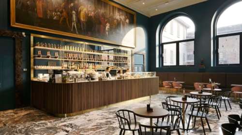 Αυτό είναι το υπέροχο καφέ της Pinacoteca di Brera στο Μιλάνο