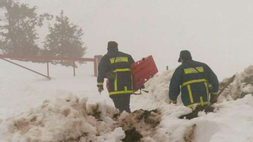Πιερία: Επιχείρηση της Πυροσβεστικής για τραυματισμένο κυνηγό