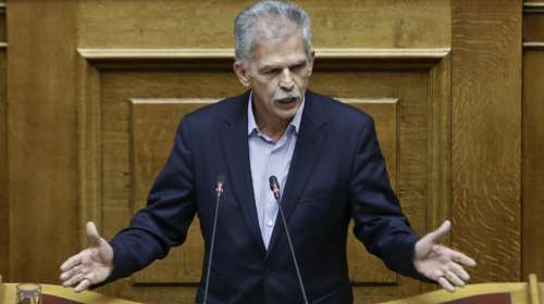 Δανέλλης σε Ποτάμι: «Εύχομαι να μην κάνετε ούτε το λάθος ούτε το έγκλημα»