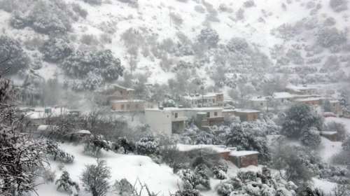 Στο ένα μέτρο το ύψος χιονιού στα Λευκά Όρη της Κρήτης