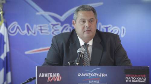 Καμμένος: Ο Τσίπρας μου πρότεινε ψηφοδέλτιο ΣΥΡΙΖΑ αν δεν έφευγα