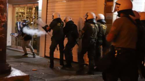 Μία σύλληψη στη διαδήλωση κατά των Πρεσπών στη Θεσσαλονίκη