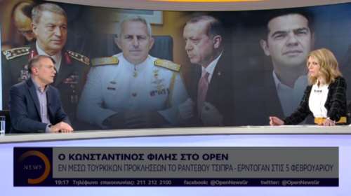 Ο Κων. Φίλης για τουρκικές προκλήσεις και «Πρέσπες»