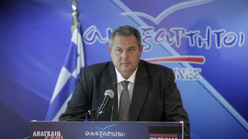 Νέα πυρά Καμμένου: Αλέξη, εκτός από Ρουβίκωνες, υπάρχουν και Έλληνες