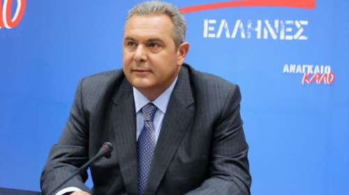 Καμμένος: Δεν διέρρευσα εγώ τα περί Τσίπρα στις Μαλδίβες