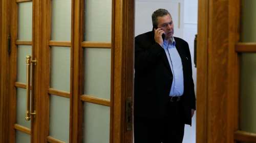 Η αντίδραση Καμμένου για τη γνωμοδότηση της Επιτροπής