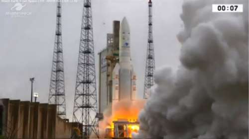 Με απόλυτη επιτυχία η εκτόξευση του Hellas Sat 4