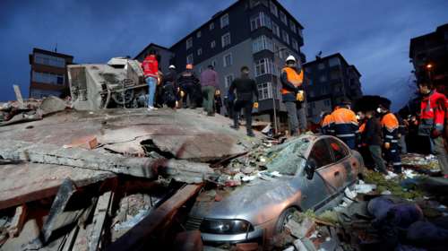 Τουρκία: Στους 6 οι νεκροί από κατάρρευση πολυκατοικίας