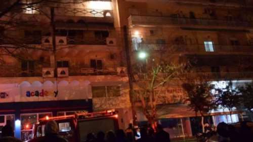 Σέρρες: Πυρκαγιά σε πολυκατοικία - Στο Νοσοκομείο 7 ένοικοι