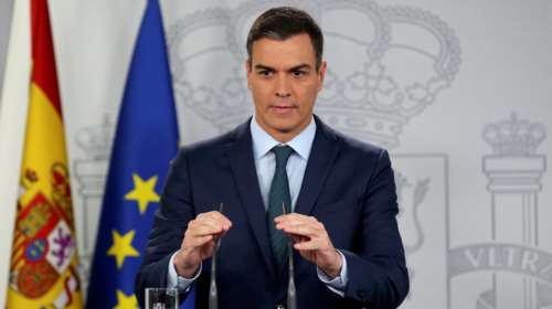 Πρόωρες εκλογές στις 28 Απριλίου προκήρυξε ο Σάντσεθ