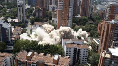 Ισοπέδωσαν με δυναμίτη το άλλοτε οχυρό του Εσκομπάρ στην Κολομβία