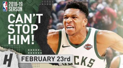 Ο Giannis «άγγιξε» το triple double