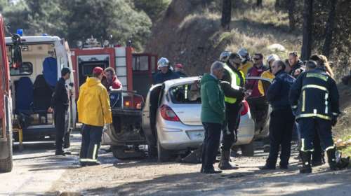Θεσσαλονίκη: Ένας νεκρός από φωτιά σε όχημα στην περιφερειακή οδό