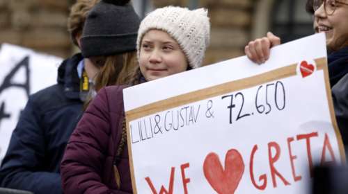 Γκρέτα, η ηγέτιδα του κινήματος «Παρασκευές για το μέλλον»