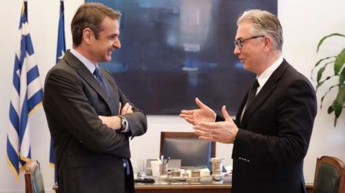 Υποψήφιος με τη ΝΔ ο Ρουσόπουλος - Συνάντηση με Μητσοτάκη