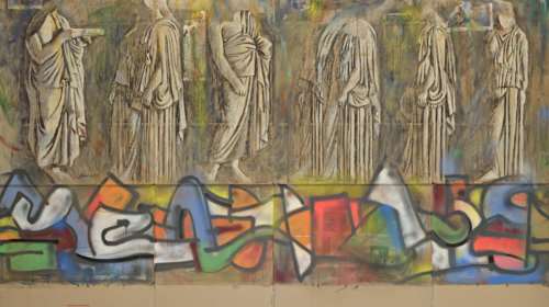 Ο Παύλος Σάμιος και η Σπασμένη Ιστορία στο Βυζαντινό μουσείο