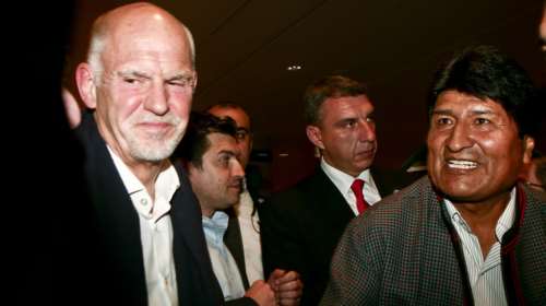 Παπανδρέου σε Μοράλες: Ελεύθερες εκλογές στη Βενεζουέλα