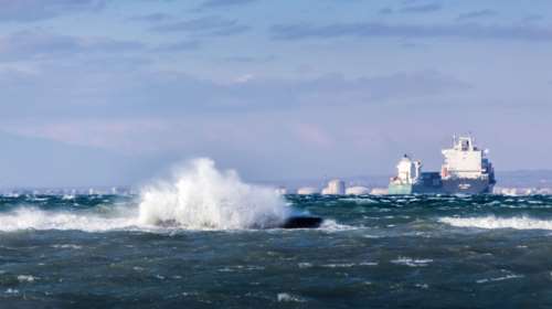 Hλιοφάνεια με μποφόρ στο Αιγαίο