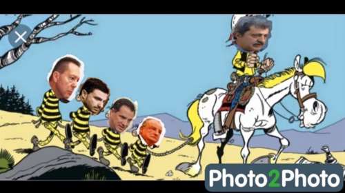 Η φωτό Πολάκη ...Λουκ με Άδωνι - Στουρνάρα ως ...Ντάλτον