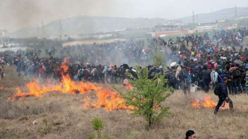 Το φάντασμα της Ειδομένης στα Διαβατά και στον σταθμό Λαρίσης