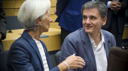 Πρωτογενή πλεονάσματα και δημοσιονομικό στη συνάντηση Λαγκάρντ-Τσακαλώτου