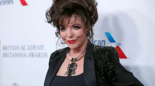 Η Τζόαν Κόλινς κόντεψε να καεί ζωντανή μέσα στο σπίτι της