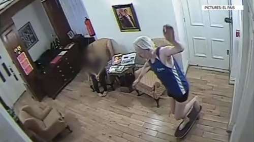 Ο Τζούλιαν Ασάνζ έκανε σκέιτμπορντ μέσα στην πρεσβεία (βίντεο)