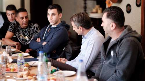 Συνάντηση διανομέων με τον Κυριάκο Μητσοτάκη