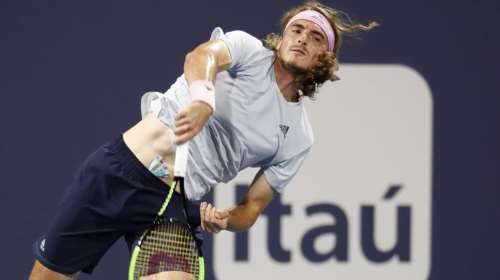 Αποκλεισμός του Τσιτσιπά στο διπλό