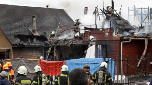 Χιλή: Αεροπλάνο έπεσε πάνω σε σπίτι- Έξι νεκροί