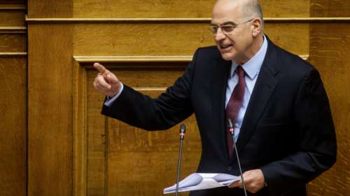 Δένδιας: Καμία ενέργεια χωρίς τη σύμφωνη γνωμη της αντιπολίτευσης