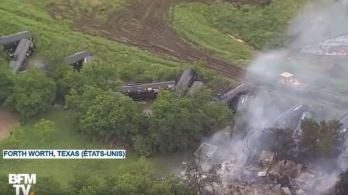 Τρόμος στο Τέξας: Εκτροχιάστηκε τρένο με αιθανόλη