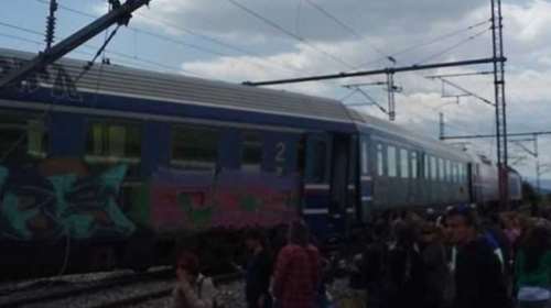 Εκτροχιάστηκαν βαγόνια του Intercity στο Παλαιοφάρσαλο