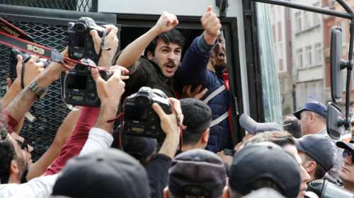 Κωνσταντινούπολη: Συλλήψεις και επεισόδια για την Πρωτομαγιά