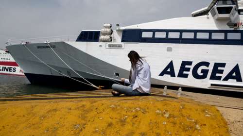 Χωρίς δρομολόγιο το SPEEDRUNNER 3, βλάβη σε υδροπτέρυγο στη Σκόπελο