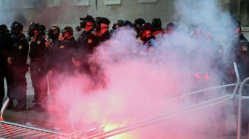 Τραυματίες στις αντικυβερνητικές διαδηλώσεις στην Αλβανία