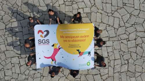 SGS και BP μαζί, «Με αστείρευτη αγάπη για τα αδέσποτα»