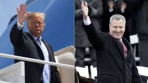 Τραμπ εναντίον ντε Μπλάζιο στις επόμενες προεδρικές εκλογές;