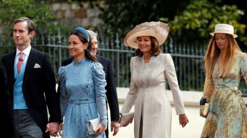 Η Πίπα στον γάμο του πρώην της με γαλαζοαίματη της Αγγλίας [Εικόνες]