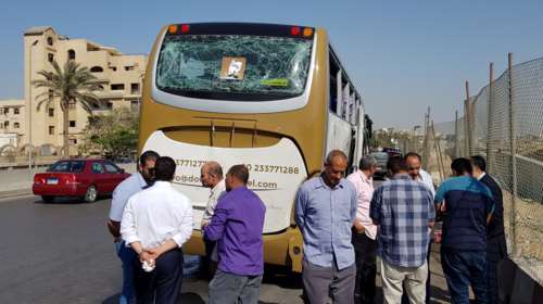 Τραυματίες στην έκρηξη σε τουριστικό λεωφορείο στις  Πυραμίδες της Αιγύπτου